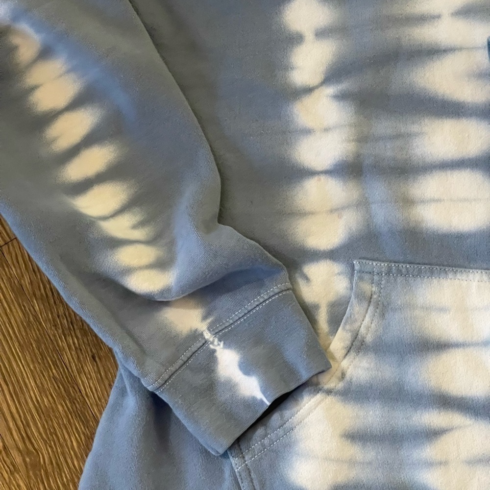PacSun Blue Tie Dyed Hoodie - Picture 7 of 12